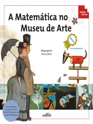 cover image of A matemática no museu de arte